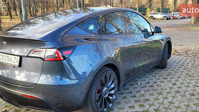 Серый Тесла Model Y, объемом двигателя 0 л и пробегом 53 тыс. км за 31500 $, фото 1 на Automoto.ua