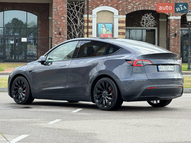 Серый Тесла Model Y, объемом двигателя 0 л и пробегом 27 тыс. км за 27500 $, фото 6 на Automoto.ua