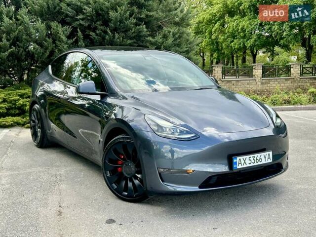 Серый Тесла Model Y, объемом двигателя 0 л и пробегом 56 тыс. км за 28500 $, фото 27 на Automoto.ua