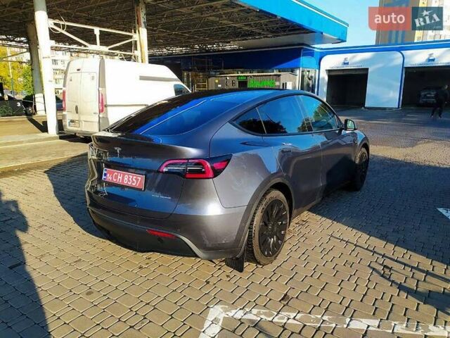 Тесла Model Y 2022 у Києві на Automoto.ua Сірий Тесла Model Y, об'ємом двигуна 0 л та пробігом 95 тис. км за 22700 $, фото 23 на Automoto.ua