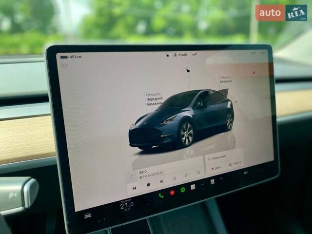 Серый Тесла Model Y, объемом двигателя 0 л и пробегом 20 тыс. км за 33990 $, фото 30 на Automoto.ua