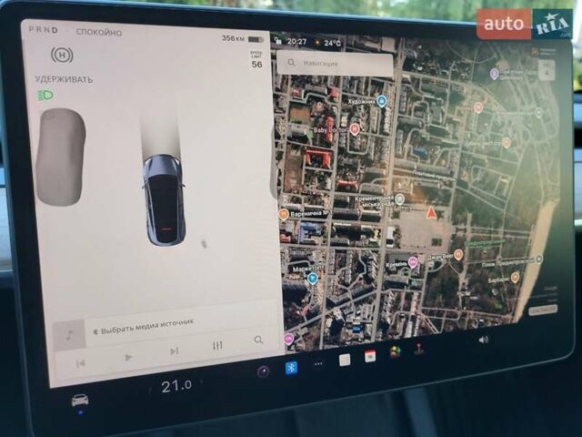 Серый Тесла Model Y, объемом двигателя 0 л и пробегом 49 тыс. км за 26950 $, фото 21 на Automoto.ua