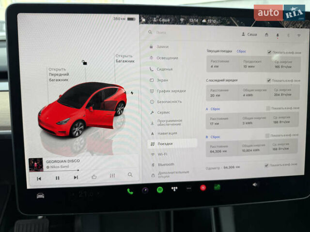 Тесла Model Y 2022 в Киеве на Automoto.ua Серый Тесла Model Y, объемом двигателя 0 л и пробегом 65 тыс. км за 26800 $, фото 13 на Automoto.ua