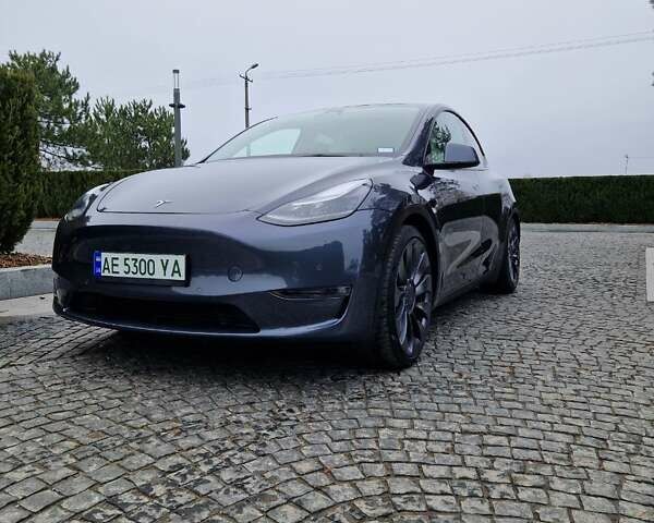Серый Тесла Model Y, объемом двигателя 0 л и пробегом 38 тыс. км за 35000 $, фото 7 на Automoto.ua