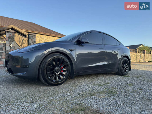 Серый Тесла Model Y, объемом двигателя 0 л и пробегом 112 тыс. км за 27700 $, фото 25 на Automoto.ua