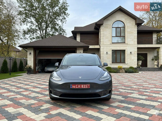 Серый Тесла Model Y, объемом двигателя 0 л и пробегом 95 тыс. км за 24900 $, фото 6 на Automoto.ua