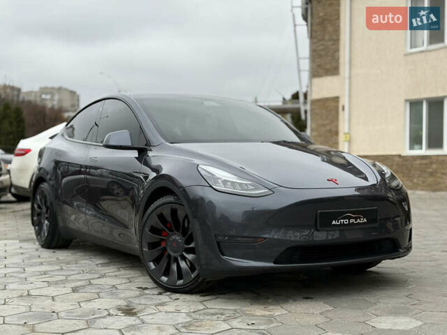Серый Тесла Model Y, объемом двигателя 0 л и пробегом 53 тыс. км за 28000 $, фото 15 на Automoto.ua
