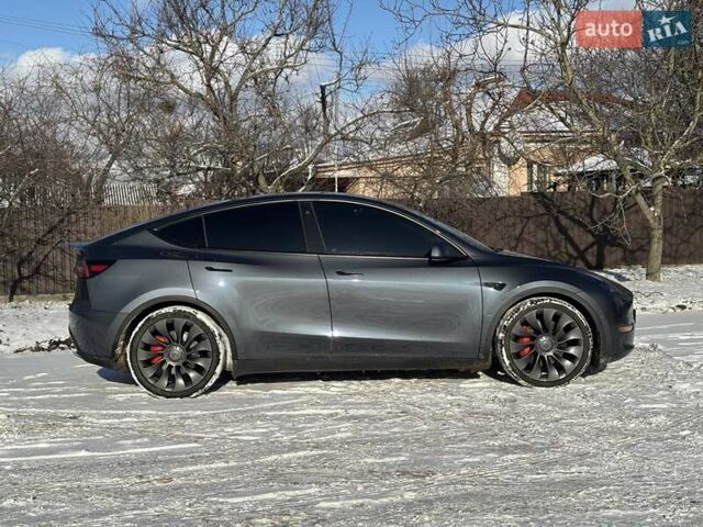 Серый Тесла Model Y, объемом двигателя 0 л и пробегом 108 тыс. км за 26500 $, фото 9 на Automoto.ua