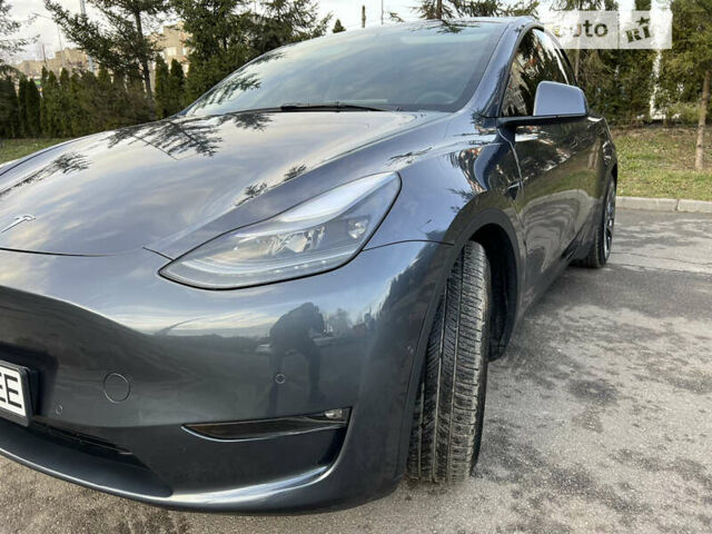 Серый Тесла Model Y, объемом двигателя 0 л и пробегом 22 тыс. км за 44800 $, фото 15 на Automoto.ua