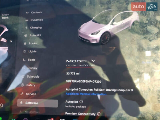 Серый Тесла Model Y, объемом двигателя 0 л и пробегом 33 тыс. км за 2750 $, фото 8 на Automoto.ua