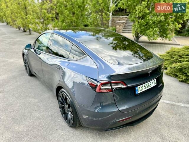 Серый Тесла Model Y, объемом двигателя 0 л и пробегом 56 тыс. км за 28500 $, фото 17 на Automoto.ua