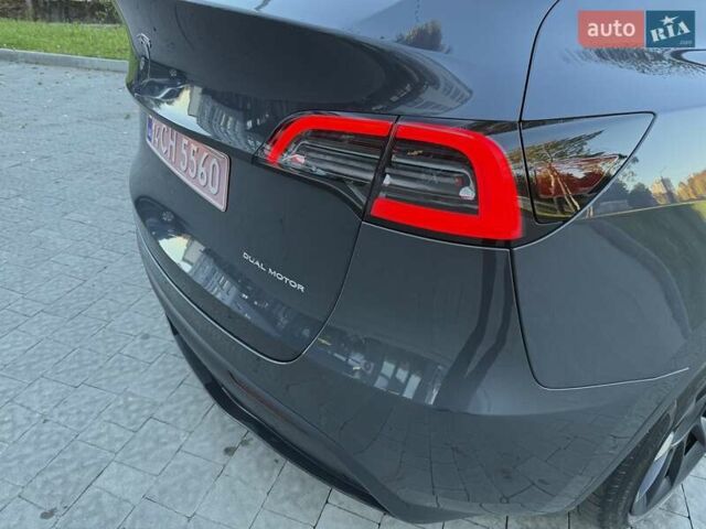 Серый Тесла Model Y, объемом двигателя 0 л и пробегом 38 тыс. км за 24999 $, фото 26 на Automoto.ua