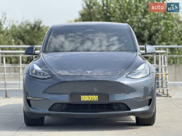 Тесла Model Y 2022 в Киеве на Automoto.ua Серый Тесла Model Y, объемом двигателя 0 л и пробегом 28 тыс. км за 29300 $, фото 2 на Automoto.ua