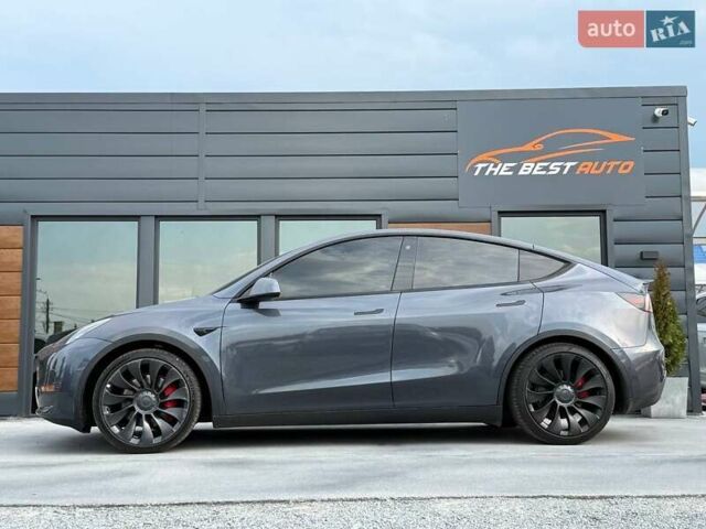 Серый Тесла Model Y, объемом двигателя 0 л и пробегом 85 тыс. км за 23900 $, фото 5 на Automoto.ua