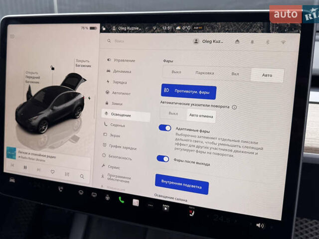 Сірий Тесла Model Y, об'ємом двигуна 0 л та пробігом 46 тис. км за 27500 $, фото 2 на Automoto.ua