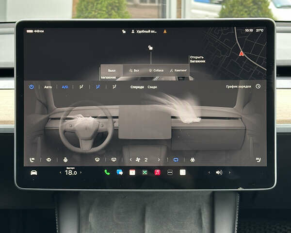 Серый Тесла Model Y, объемом двигателя 0 л и пробегом 37 тыс. км за 25000 $, фото 16 на Automoto.ua
