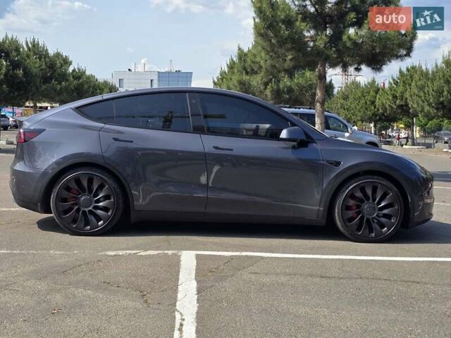 Серый Тесла Model Y, объемом двигателя 0 л и пробегом 34 тыс. км за 27500 $, фото 18 на Automoto.ua