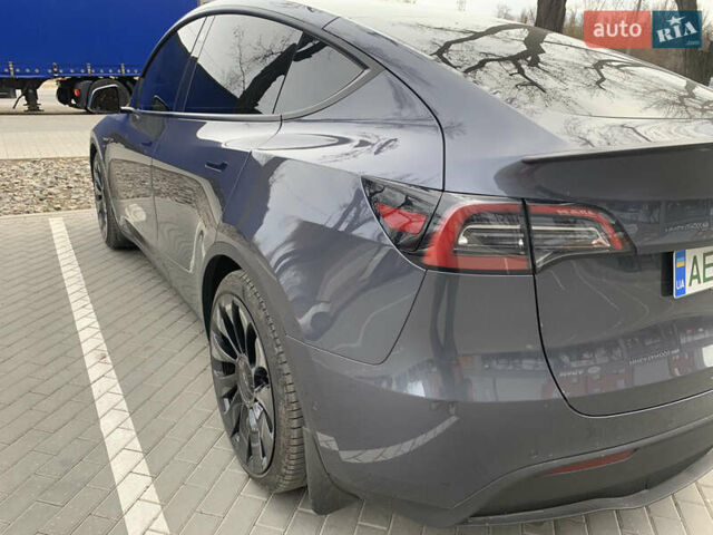 Серый Тесла Model Y, объемом двигателя 0 л и пробегом 29 тыс. км за 32700 $, фото 23 на Automoto.ua