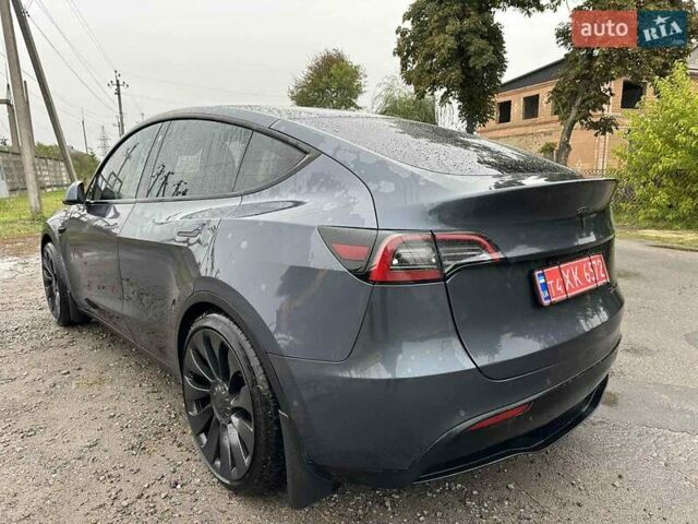Тесла Model Y 2022 у Вінниці на Automoto.ua Сірий Тесла Model Y, об'ємом двигуна 0 л та пробігом 57 тис. км за 25500 $, фото 2 на Automoto.ua