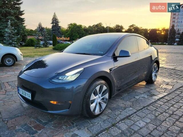 Серый Тесла Model Y, объемом двигателя 0 л и пробегом 49 тыс. км за 26950 $, фото 7 на Automoto.ua
