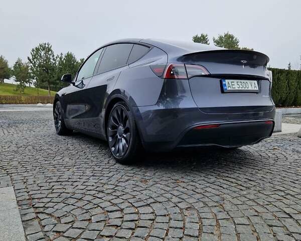 Серый Тесла Model Y, объемом двигателя 0 л и пробегом 38 тыс. км за 35000 $, фото 6 на Automoto.ua