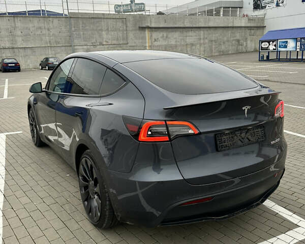Серый Тесла Model Y, объемом двигателя 0 л и пробегом 58 тыс. км за 28500 $, фото 19 на Automoto.ua