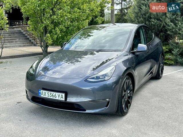Серый Тесла Model Y, объемом двигателя 0 л и пробегом 56 тыс. км за 28500 $, фото 26 на Automoto.ua