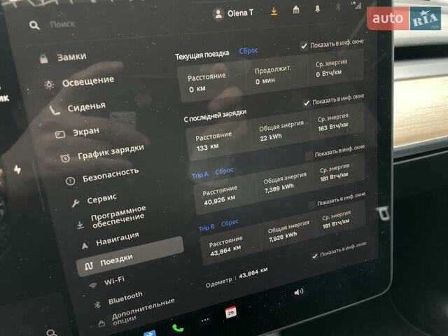 Серый Тесла Model Y, объемом двигателя 0 л и пробегом 44 тыс. км за 29900 $, фото 25 на Automoto.ua