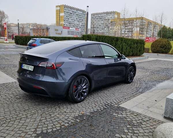 Серый Тесла Model Y, объемом двигателя 0 л и пробегом 38 тыс. км за 35000 $, фото 15 на Automoto.ua