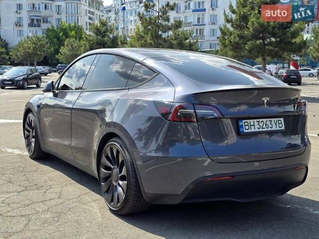 Серый Тесла Model Y, объемом двигателя 0 л и пробегом 34 тыс. км за 27500 $, фото 7 на Automoto.ua