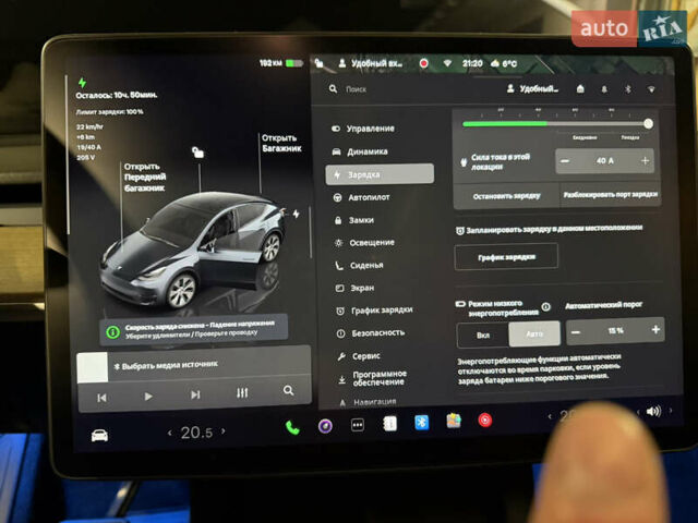 Серый Тесла Model Y, объемом двигателя 0 л и пробегом 156 тыс. км за 24900 $, фото 19 на Automoto.ua