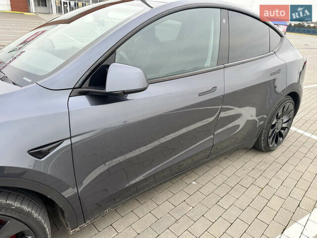 Серый Тесла Model Y, объемом двигателя 0 л и пробегом 58 тыс. км за 28500 $, фото 13 на Automoto.ua