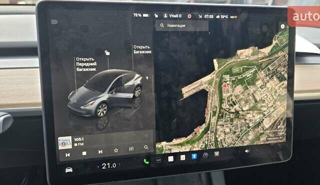 Сірий Тесла Model Y, об'ємом двигуна 0 л та пробігом 67 тис. км за 26000 $, фото 21 на Automoto.ua