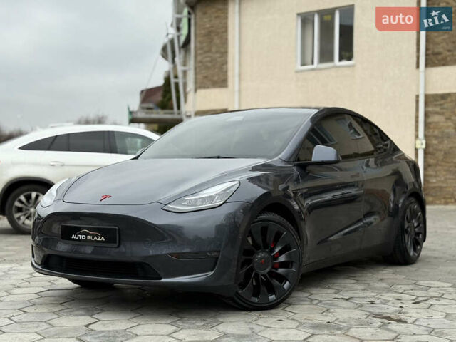 Серый Тесла Model Y, объемом двигателя 0 л и пробегом 53 тыс. км за 28000 $, фото 8 на Automoto.ua