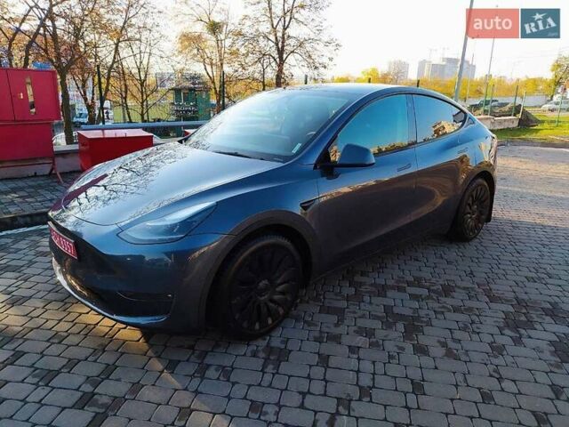 Тесла Model Y 2022 у Києві на Automoto.ua Сірий Тесла Model Y, об'ємом двигуна 0 л та пробігом 95 тис. км за 22700 $, фото 16 на Automoto.ua