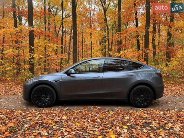 Серый Тесла Model Y, объемом двигателя 0 л и пробегом 95 тыс. км за 24900 $, фото 5 на Automoto.ua