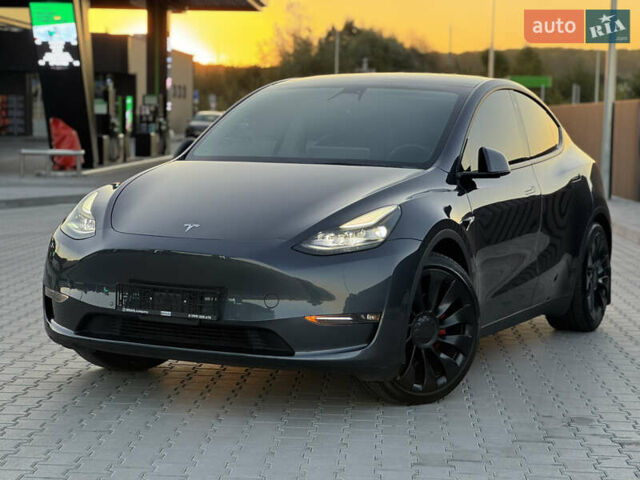 Серый Тесла Model Y, объемом двигателя 0 л и пробегом 100 тыс. км за 24500 $, фото 20 на Automoto.ua
