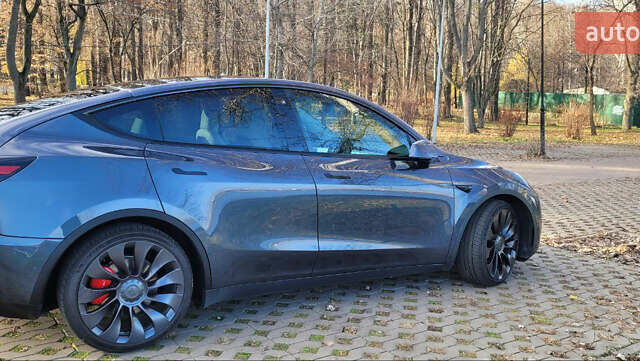 Серый Тесла Model Y, объемом двигателя 0 л и пробегом 53 тыс. км за 31500 $, фото 12 на Automoto.ua