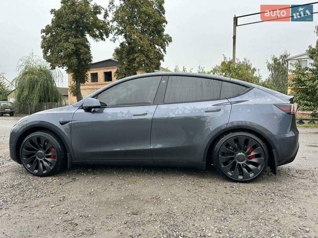 Тесла Model Y 2022 у Вінниці на Automoto.ua Сірий Тесла Model Y, об'ємом двигуна 0 л та пробігом 57 тис. км за 25500 $, фото 4 на Automoto.ua