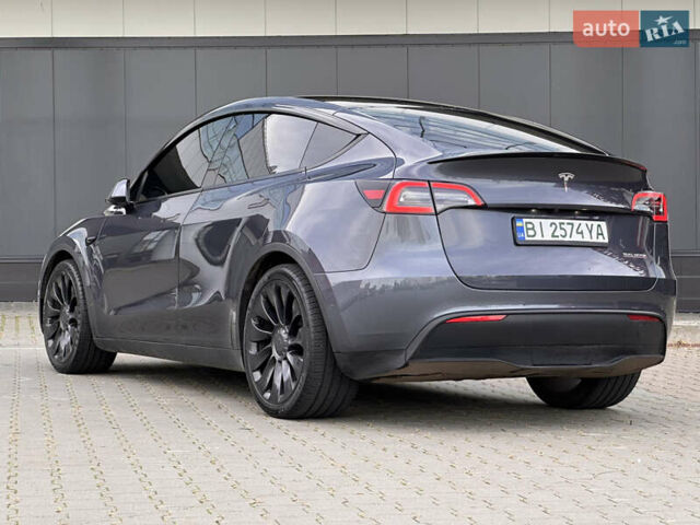 Серый Тесла Model Y, объемом двигателя 0 л и пробегом 109 тыс. км за 26900 $, фото 11 на Automoto.ua