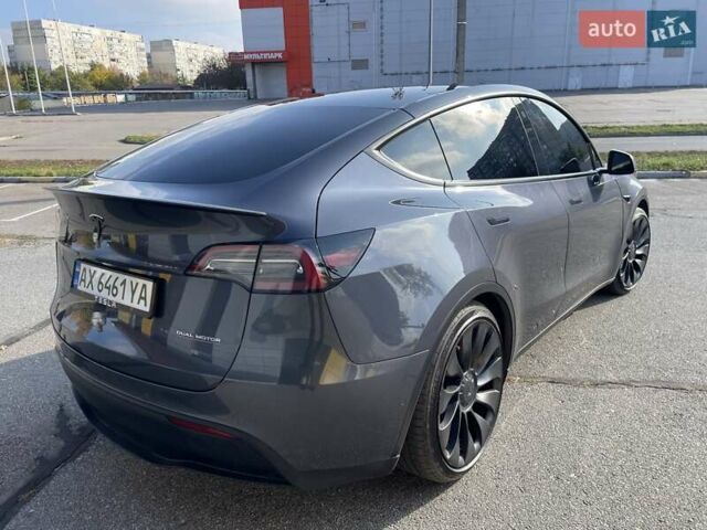 Тесла Model Y 2022 в Харькове на Automoto.ua Серый Тесла Model Y, объемом двигателя 0 л и пробегом 45 тыс. км за 28300 $, фото 8 на Automoto.ua