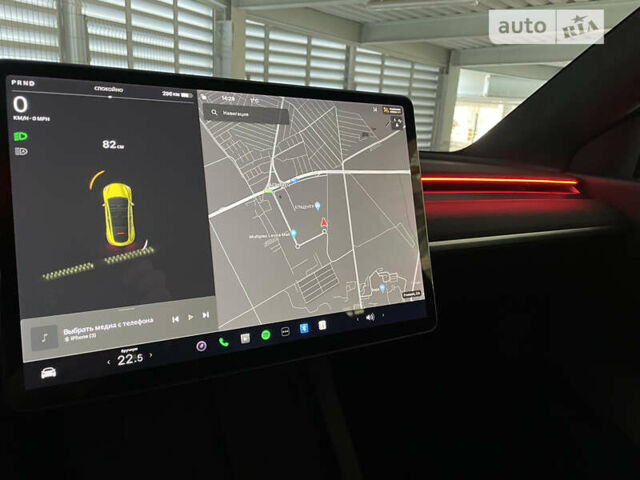 Серый Тесла Model Y, объемом двигателя 0 л и пробегом 78 тыс. км за 30500 $, фото 12 на Automoto.ua