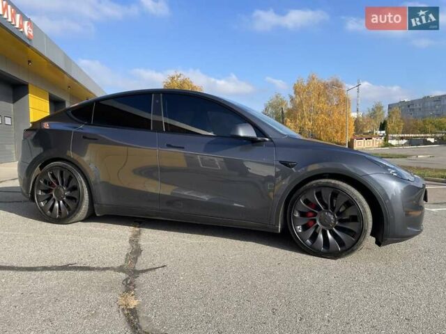 Тесла Model Y 2022 в Харькове на Automoto.ua Серый Тесла Model Y, объемом двигателя 0 л и пробегом 45 тыс. км за 28300 $, фото 10 на Automoto.ua