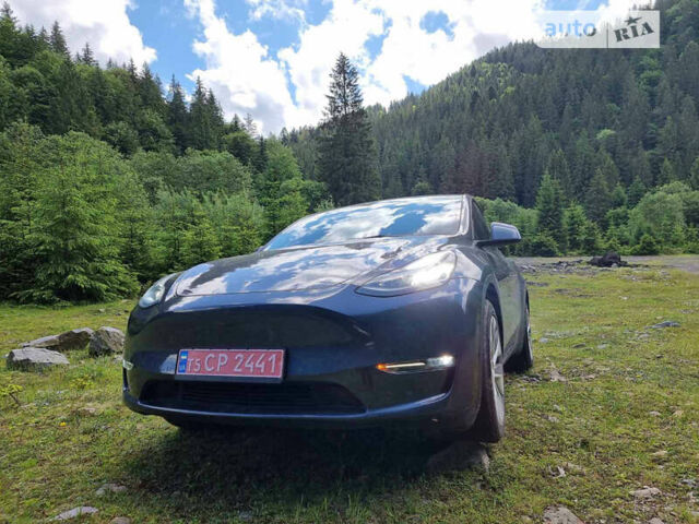 Серый Тесла Model Y, объемом двигателя 0 л и пробегом 13 тыс. км за 29999 $, фото 4 на Automoto.ua