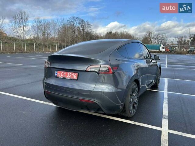 Серый Тесла Model Y, объемом двигателя 0 л и пробегом 47 тыс. км за 26900 $, фото 8 на Automoto.ua