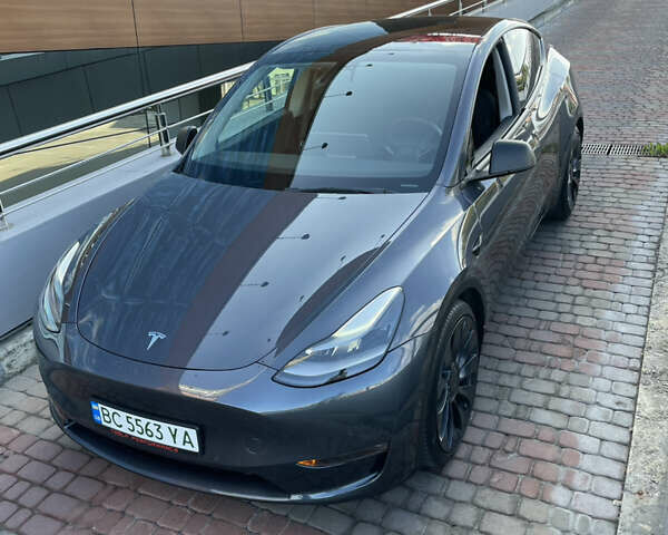 Серый Тесла Model Y, объемом двигателя 0 л и пробегом 78 тыс. км за 30500 $, фото 19 на Automoto.ua
