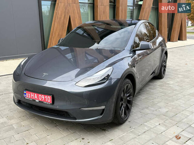 Тесла Model Y 2022 у Луцьку на Automoto.ua Сірий Тесла Model Y, об'ємом двигуна 0 л та пробігом 215 тис. км за 20900 $, фото 1 на Automoto.ua