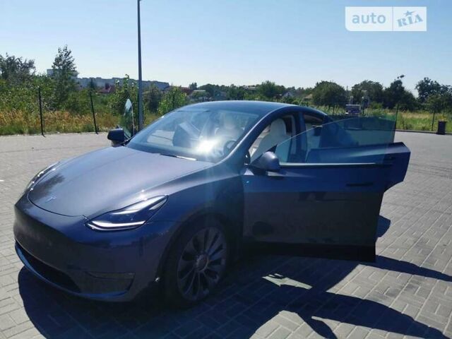 Сірий Тесла Model Y, об'ємом двигуна 0 л та пробігом 3 тис. км за 45500 $, фото 4 на Automoto.ua