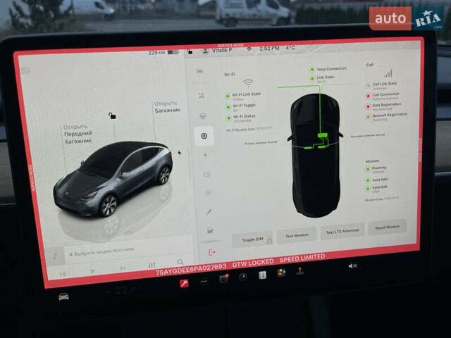 Сірий Тесла Model Y, об'ємом двигуна 0 л та пробігом 65 тис. км за 25500 $, фото 61 на Automoto.ua