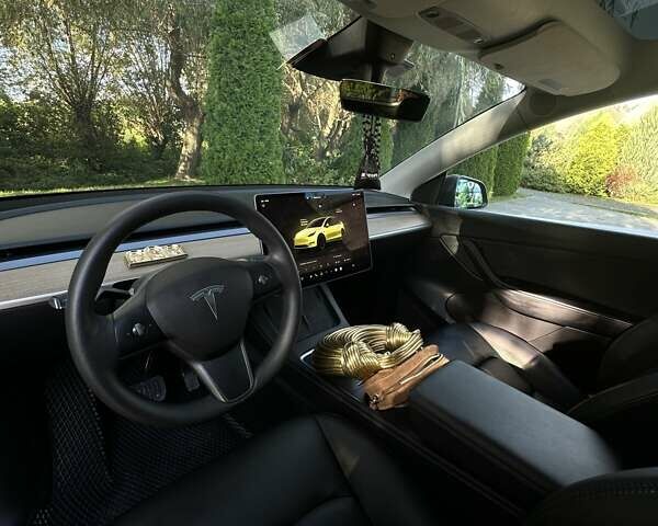 Серый Тесла Model Y, объемом двигателя 0 л и пробегом 60 тыс. км за 28999 $, фото 2 на Automoto.ua